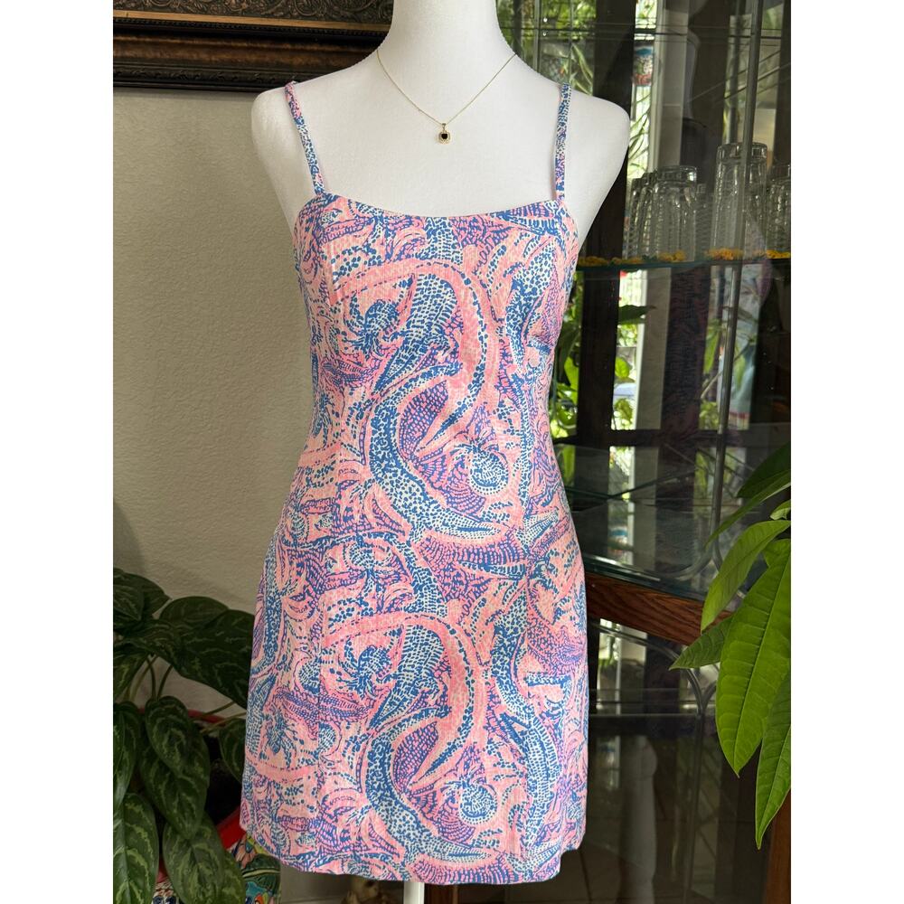 Lilly pulitzer printed open back